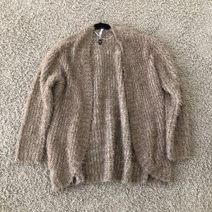 Fuzzy cardigan